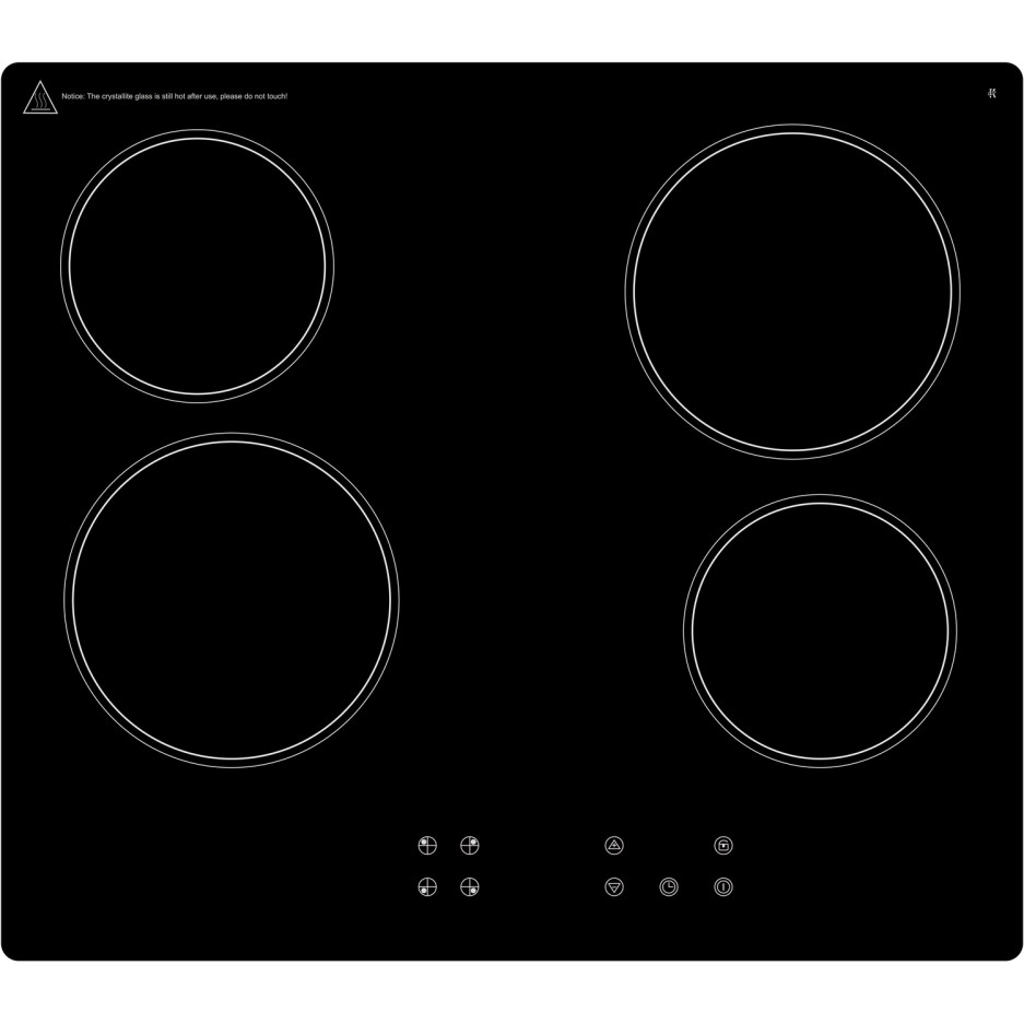 68cm ceramic hob