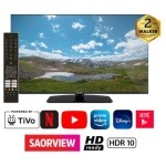 Walker WPS24241BK 24" TIVO Smart LED TV with Satellite Tuner 2 Year Warranty
