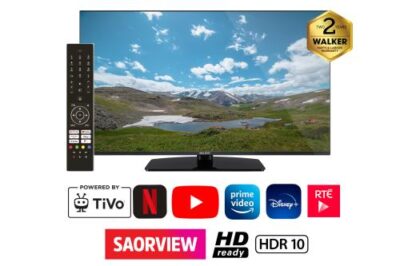 Walker WPS24241BK 24" TIVO Smart LED TV with Satellite Tuner 2 Year Warranty