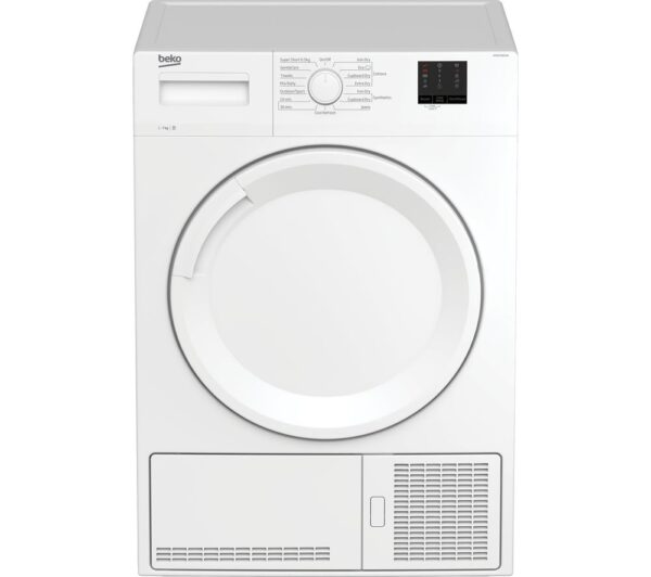 Beko DTGCT7000W Freestanding 7kg Condenser Tumble Dryer-White