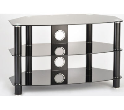 TTAP Vantage 1200 TV Stand - Black