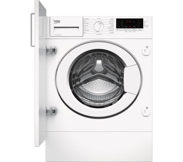 BEKO WTIK74111 Integrated 7 kg 1400 Spin Washing Machine - 2 Year Warranty