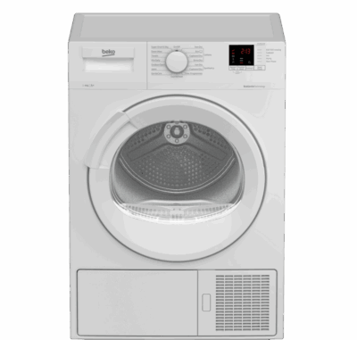 Beko DTLP81141W 8kg Heat Pump Tumble Dryer - White