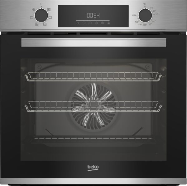 Beko BBRIE22300XD 60cm AeroPerfect Single Multi-function Oven-Stainless Steel