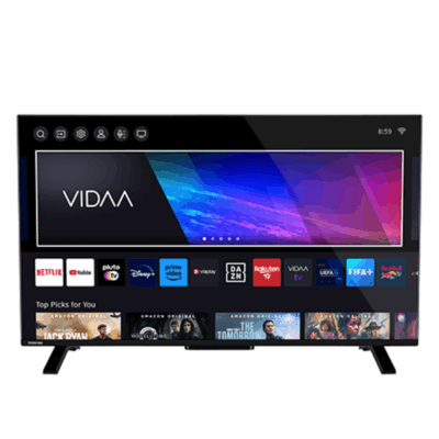 Toshiba 43UV2363DB 43″ Ultra 4K HDR, VIDAA, Smart TV - 1 Year Warranty