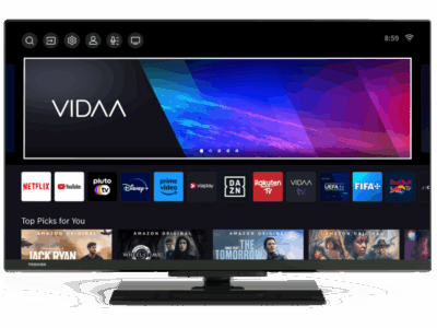 Toshiba 32WV3E63DB 32" HD Ready Vidaa TV - 1 Year Warranty
