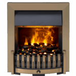 Danville DNV20AB Optimyst Electric Inset Fire - Antique Brass