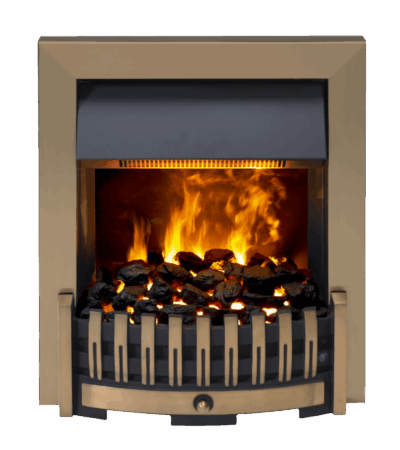 Danville DNV20AB Optimyst Electric Inset Fire - Antique Brass