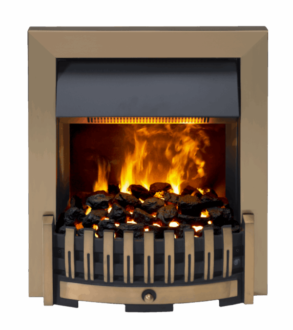 Danville DNV20AB Optimyst Electric Inset Fire - Antique Brass