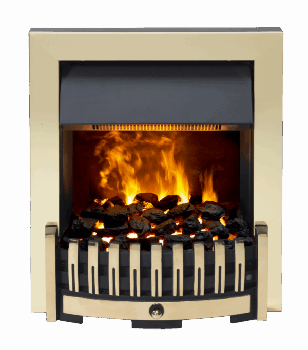 Danville DNV20AB Optimyst Electric Inset Fire – Brass