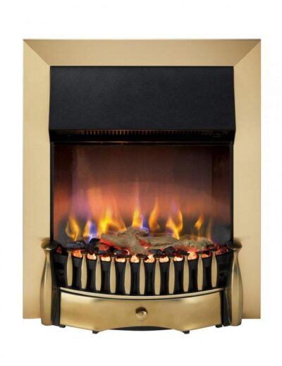 Braemar BRM20BR Optiflame 3D Electric Inset Fire Brass