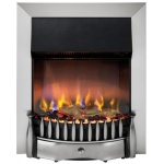Braemar BMR20CH Optiflame 3D Electric Inset Fire, Chrome