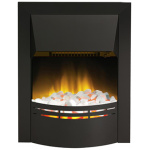 Dakota DKT20BL Black Inset Optiflame Electric Fire