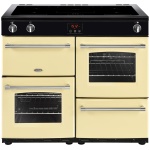 Belling Farmhouse FH100EICR 100cm Induction Range Cooker - Cream - 444444144