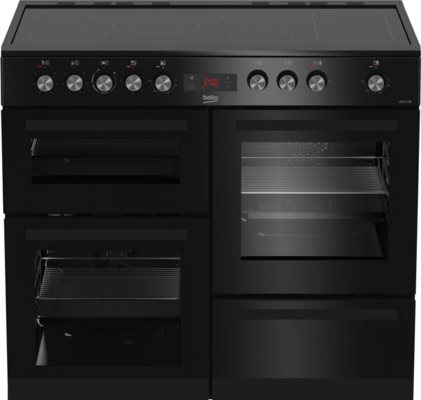 Beko KDVC100K 100cm Electric Range Cooker - Black