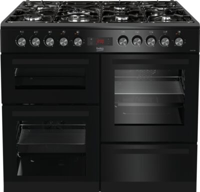 Beko KDVF100K 100cm Dual Fuel Range Cooker - Black