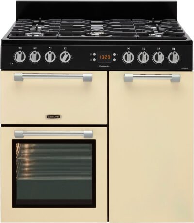 LEISURE Cookmaster CK90F232C 90 cm Dual Fuel Range Cooker - Cream
