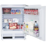 SIA RFU101 136L Built In White Integrated Under Counter Fridge With Auto Defrost