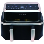 Morphy Richards 8.4L Dual Basket Air Fryer Black - 481003