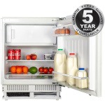SIA RFU102 Built In White Built In Integrated Under Counter Fridge With Ice Box