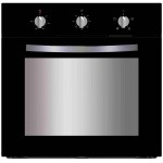 SIA FSO59BL Single Electric Fan Oven With Timer - Black