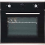 SIA SO103 60cm Built In Touch Control Single Electric True Fan Oven - Black (2 Year Warranty*)