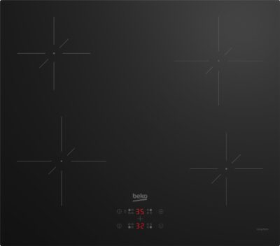 BEKO HII64401QT 59 cm Electric Induction Hob - Black (2 Year Warranty *)