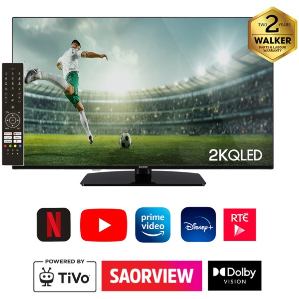 WALKER WPS2KQLED32251 32" 2K QLED TIVO SMART TV - (2 Year Warranty)