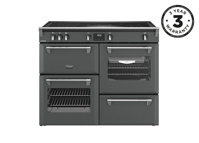 Stoves Richmond RD110EiTCHBLK 110cm Induction Range Cooker - Black