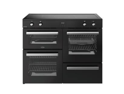 Belling CC110EiBLK Cookcentre 110cm Electric Induction Range Cooker-Black