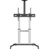 TTAP CART-03 1292 mm TV Stand with Bracket - Aluminium (Up To 100")