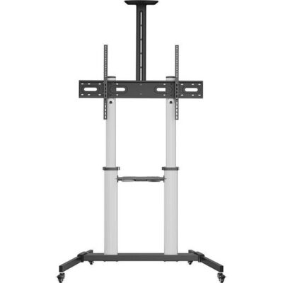 TTAP CART-03 1292 mm TV Stand with Bracket - Aluminium (Up To 100")
