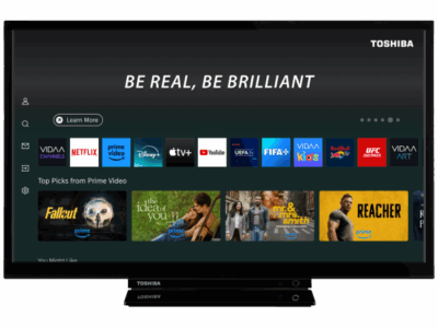 Toshiba 24WV3553DB 24" HD Smart Freely TV