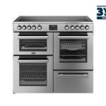 Belling CC100ESTA 100cm Cookcentre Electric Rangecooker - Stainless Steel (3 Year Warranty)