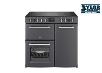Belling FH90EANT 90cm Farmhouse Electric Rangecooker - Anthricite (3 Year Warranty)
