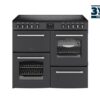 Belling FH100EANT 100cm Farmhouse Electric Rangecooker - Antheracite (3 Year Warranty)