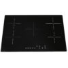 SIA CERH75BL 75cm Black 5 Zone Frameless Touch Control Electric Ceramic Hob (*2 Year Warranty)