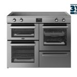 Belling CC110ESTA Cookcentre 110cm Electric Rangercooker - Stainless Steel (3 Year Warranty)