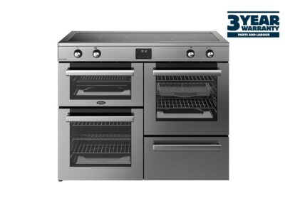 Belling CC110ESTA Cookcentre 110cm Electric Rangercooker - Stainless Steel (3 Year Warranty)