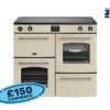 Belling FH100EiCRM Farmhouse 100cm Induction Rangecooker - Cream (3 Year Warranty)