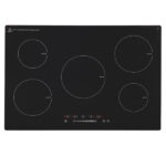 SIA INDH75BL 75cm Black Touch Control 5 Zone Induction Hob With Child lock - (*2 Year Warranty)
