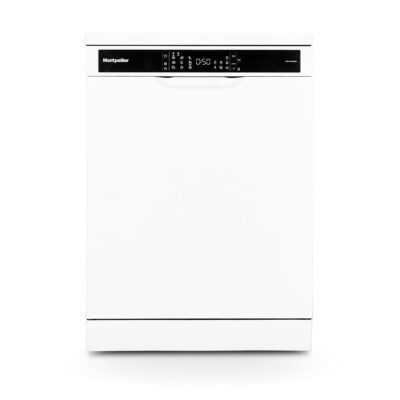 Montpellier MDWC1496W 60cm 14 Place Freestanding Dishwasher - White (2 Year Warranty)