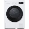 LG RHA1008NWK Heat Pump Tumble Dryer, 8kg, White (2 Year Warranty)