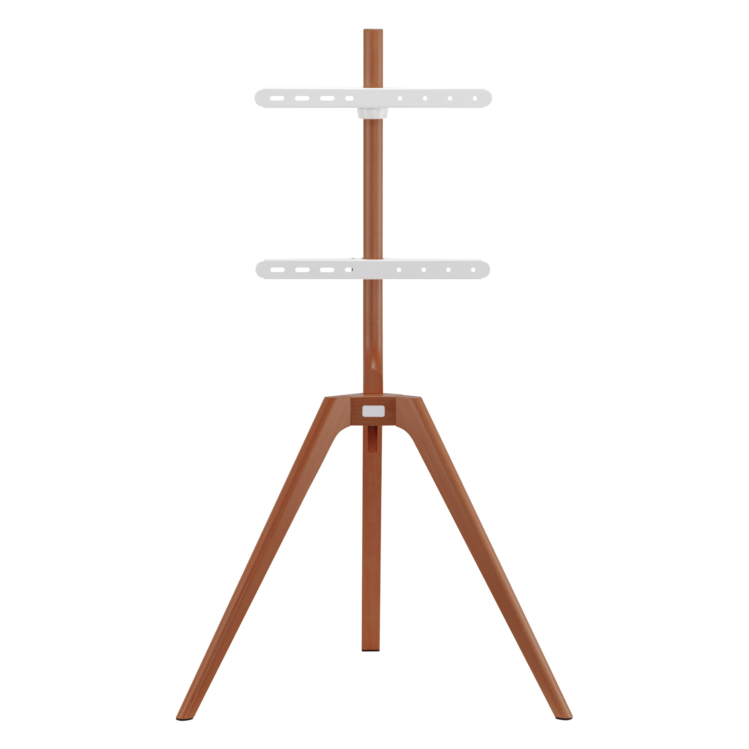 TTAP Tripod-Light TV Stand with Bracket Up To 65" - Light Wood